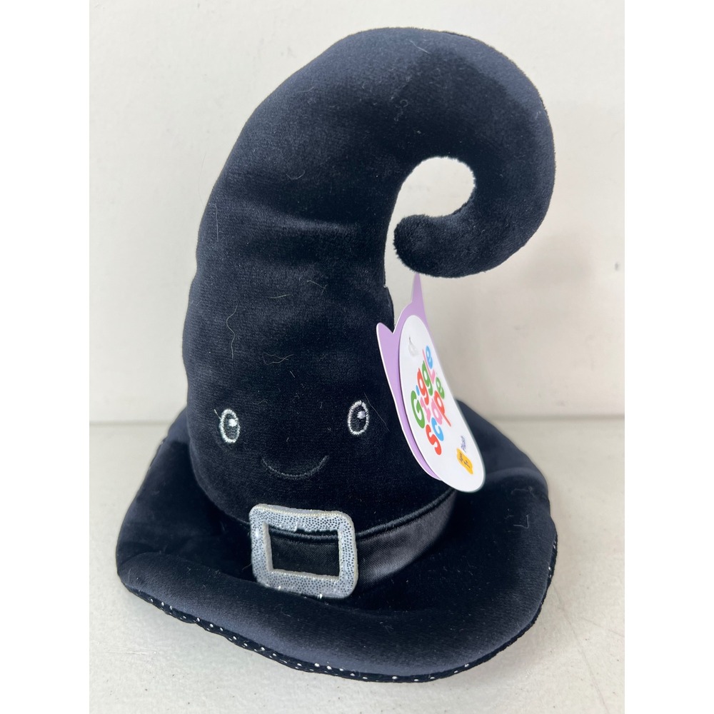NEW Gigglescape Black Witch Hat Plush 7" Halloween 2026 Stuffed Toy